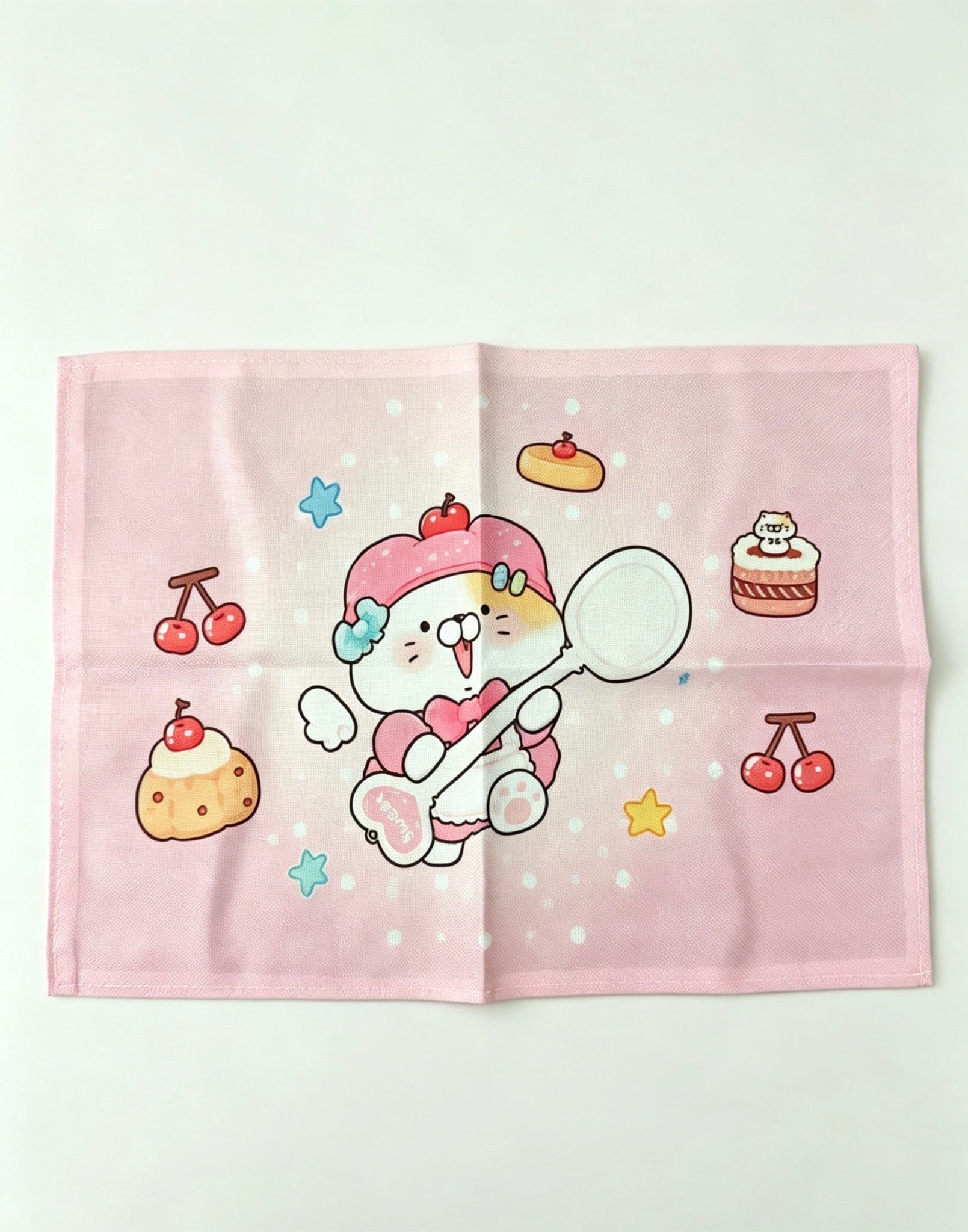 Cat Dessert Baking Mat｜小猫做甜品桌垫