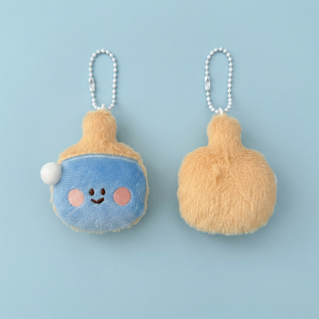 Happy Ping Pong Keychain｜快乐的乒乓挂件