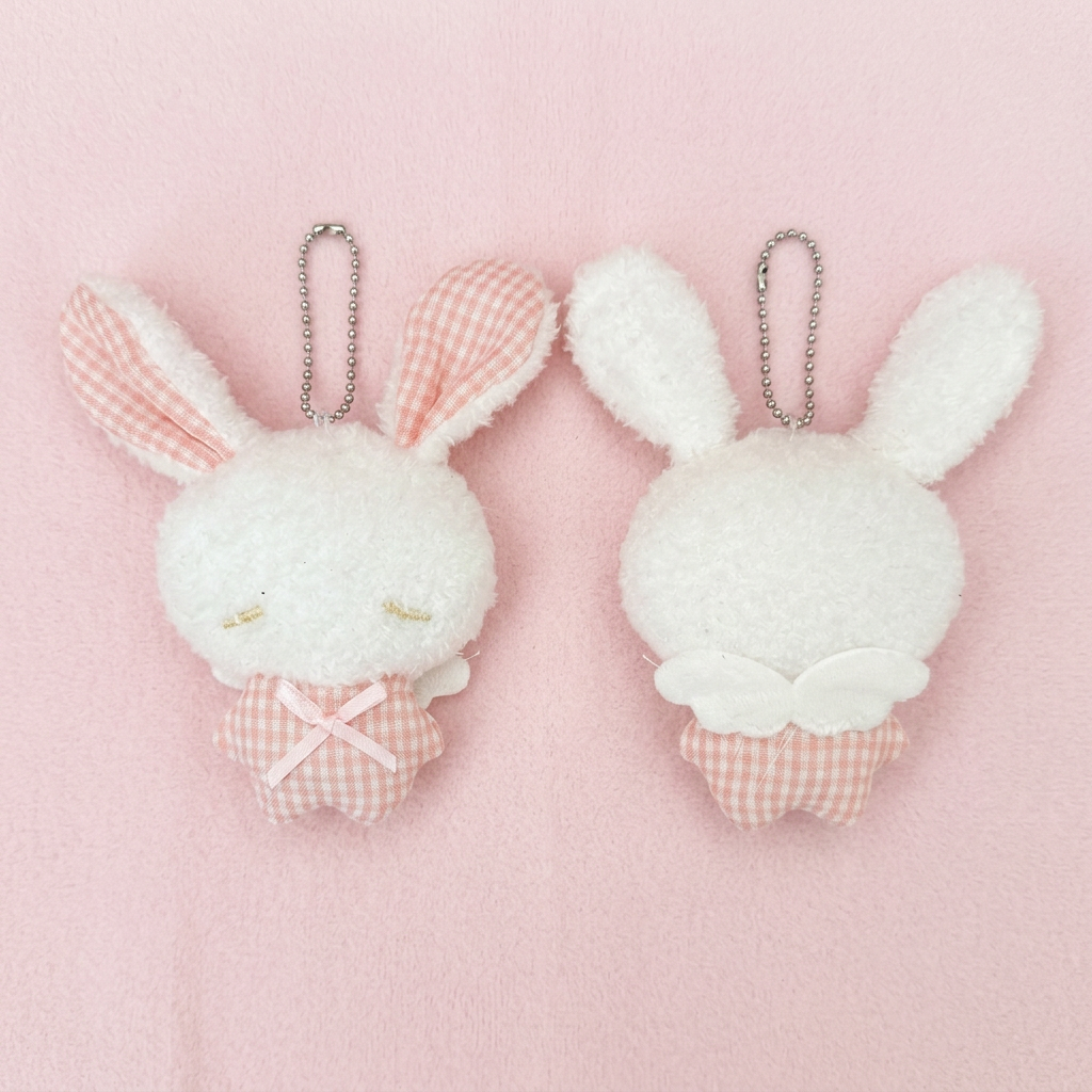 Sleepy Angle Bunny Keychain｜困困的天使兔子挂件