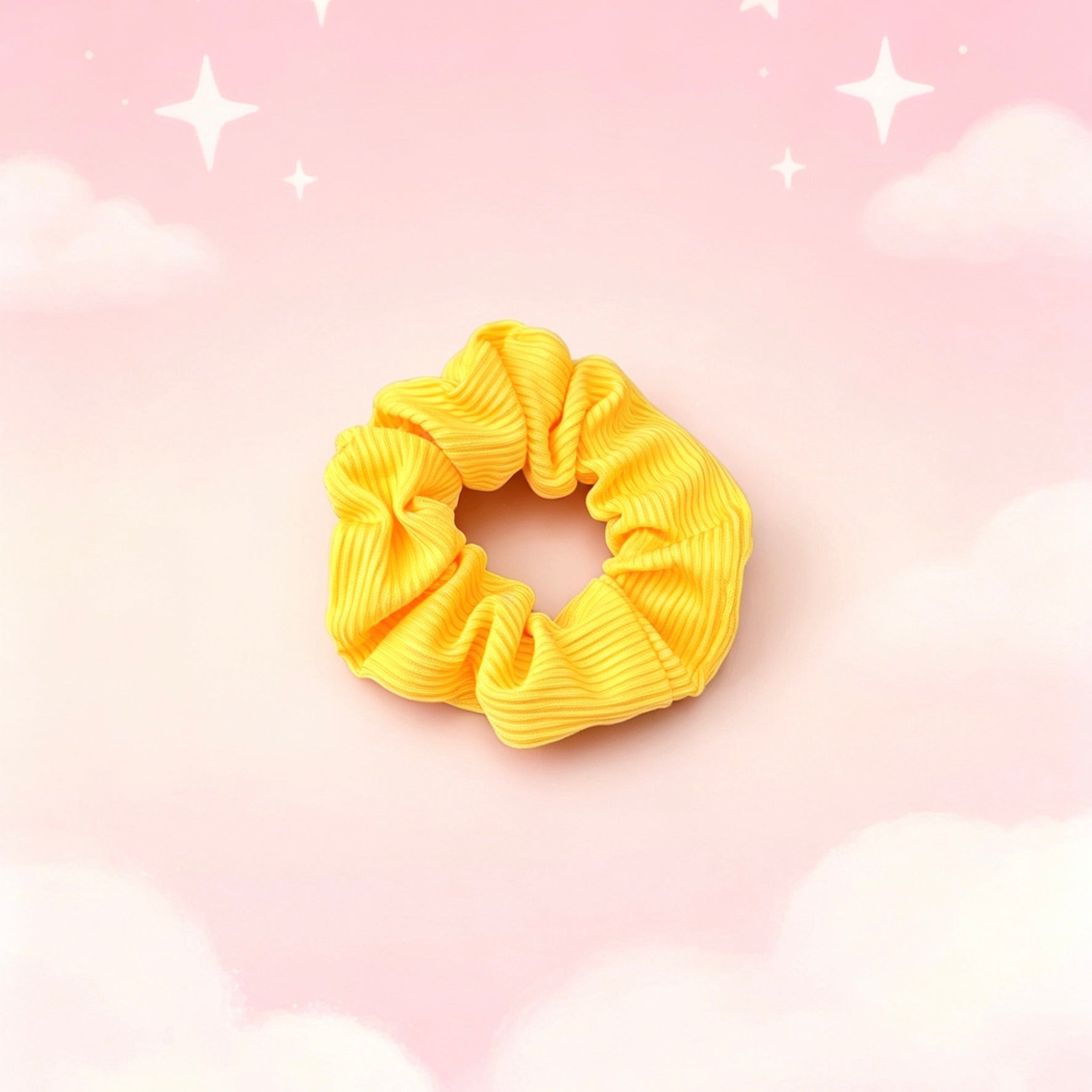 Bright Yellow Hair Tie｜亮眼的黄色发圈
