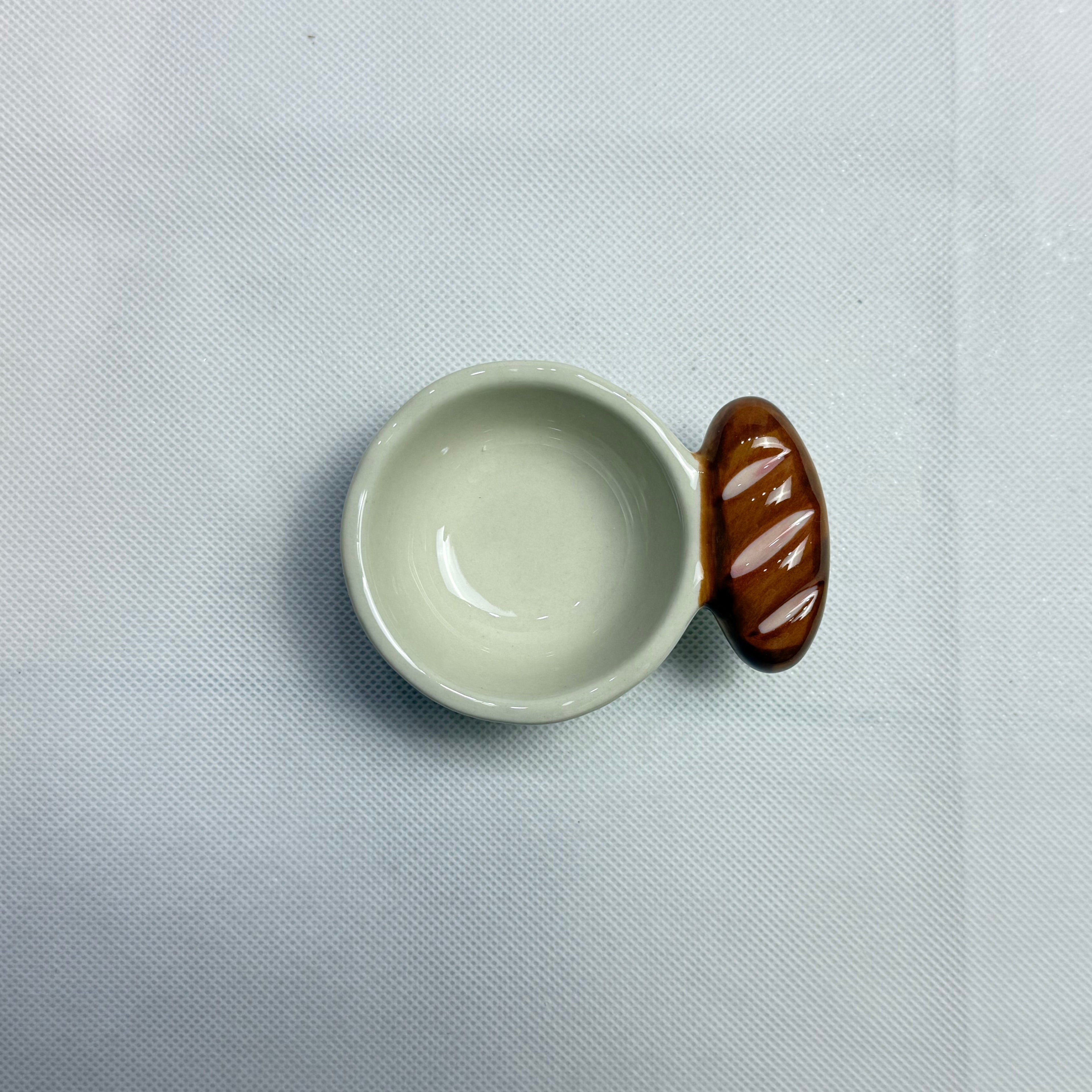 Burnt Baguette Sauce Dish｜烧焦的法棍酱料碟