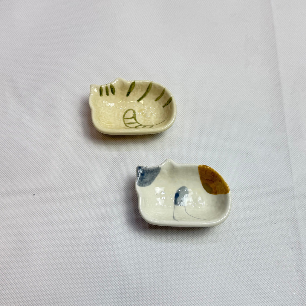 Little Green Cat Sauce Dish｜小绿猫酱料碟