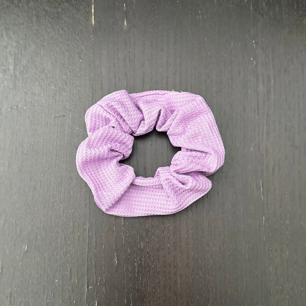 Purple Waffle Hair Tie｜紫色华夫格发圈