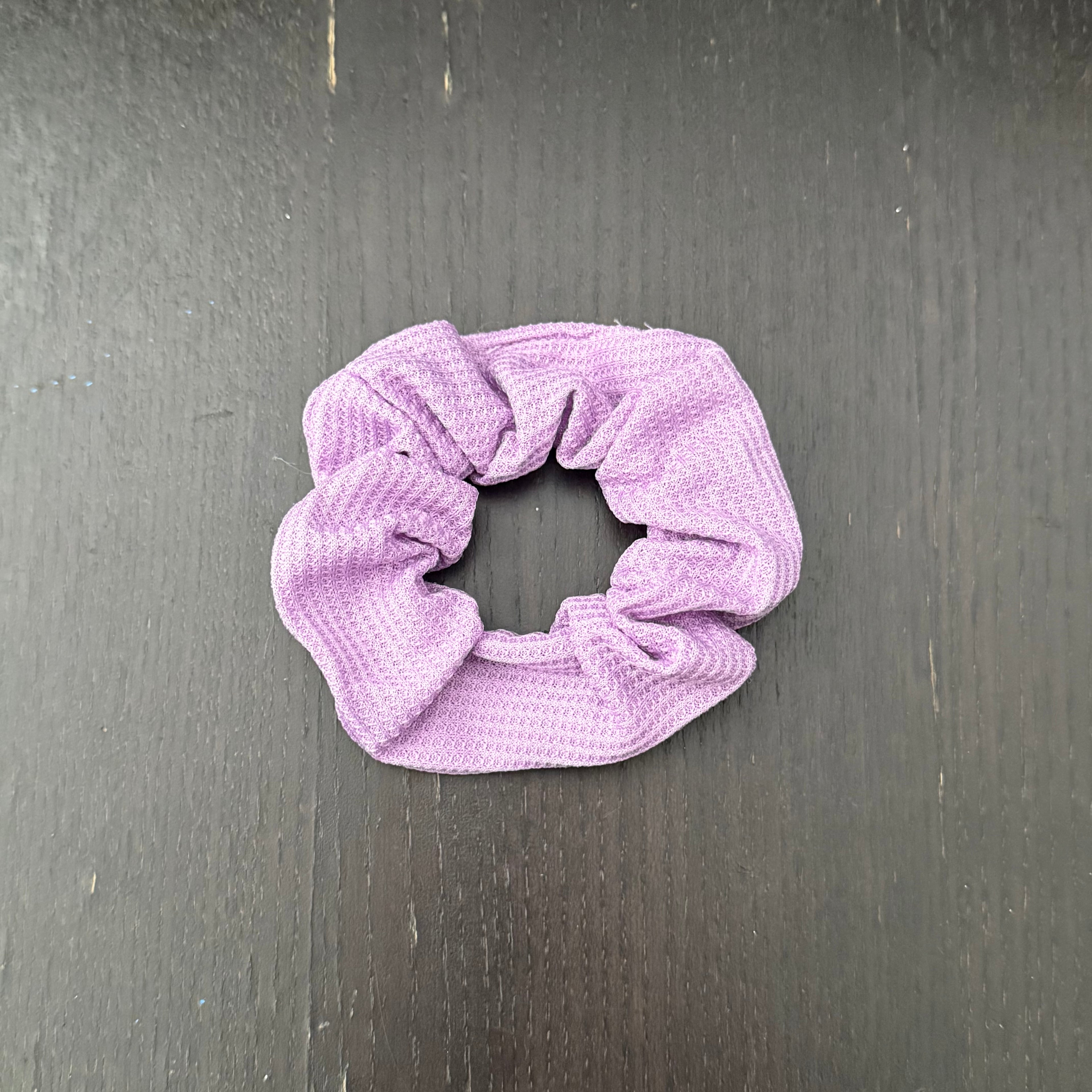 Purple Waffle Hair Tie｜紫色华夫格发圈