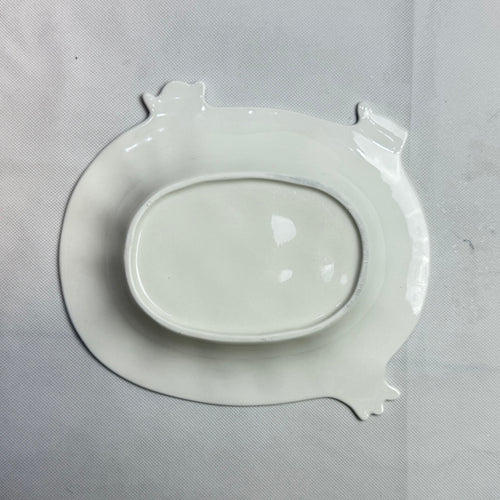 Animal Gathering Oval Plate｜小动物聚大餐椭圆盘子