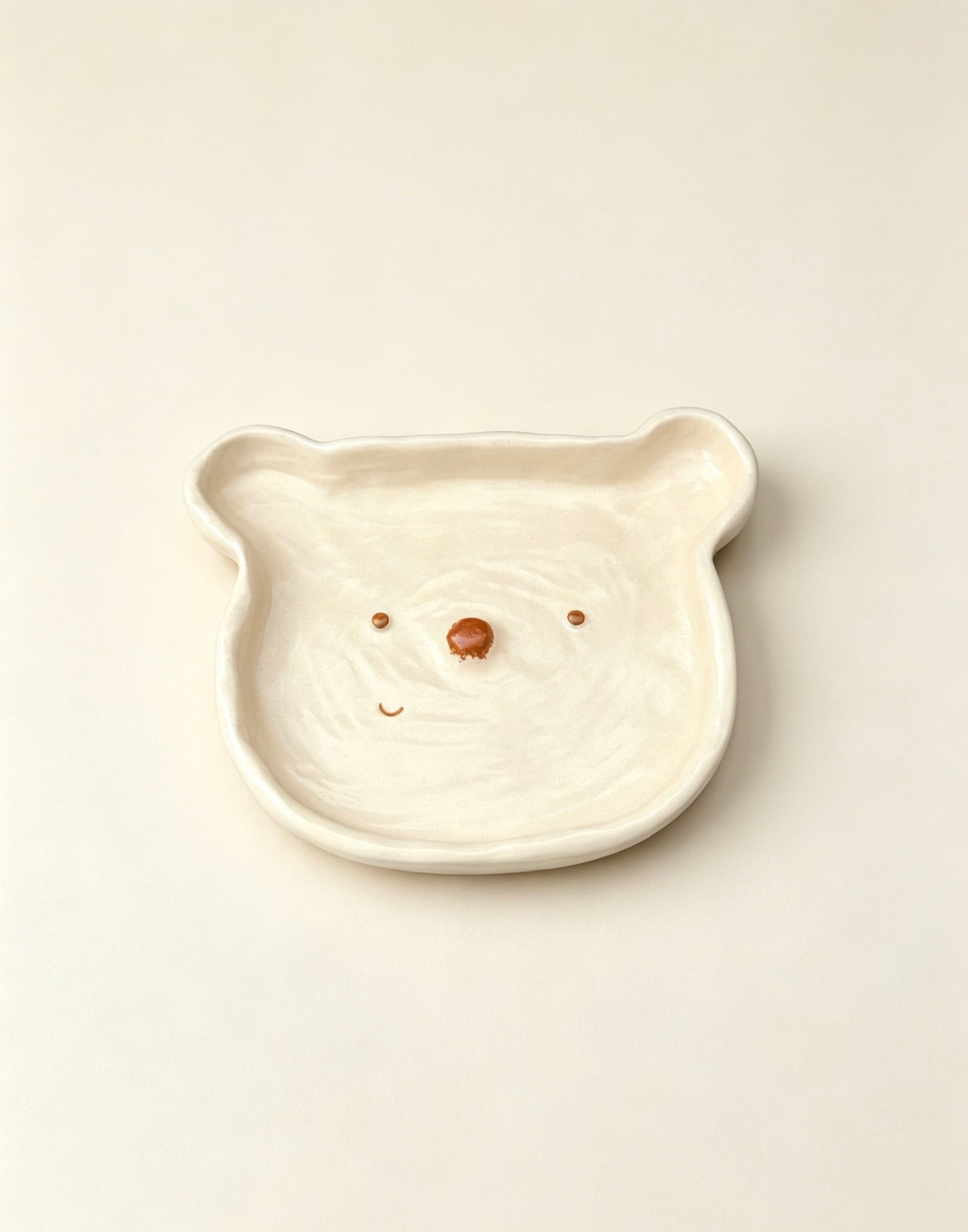 Smiling Bear Plate｜微笑小熊碟子
