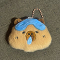 Sleeping Sloth Capybara Keychain｜睡着的卡皮巴拉挂件