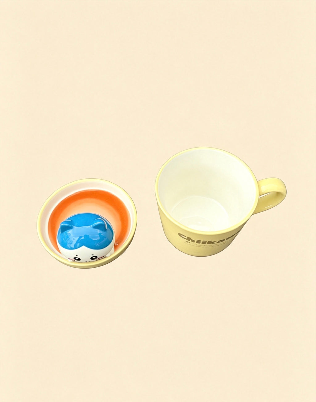 chiikawa hachi mug with lid｜chiikawa小八马克杯子带盖