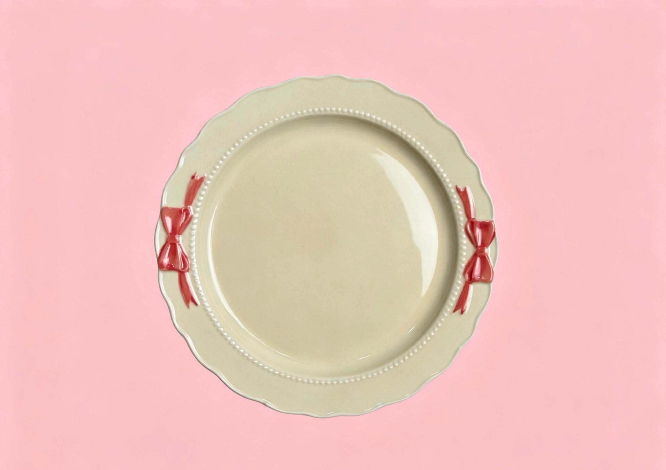 Little Bow Plate｜蝴蝶结小碟子