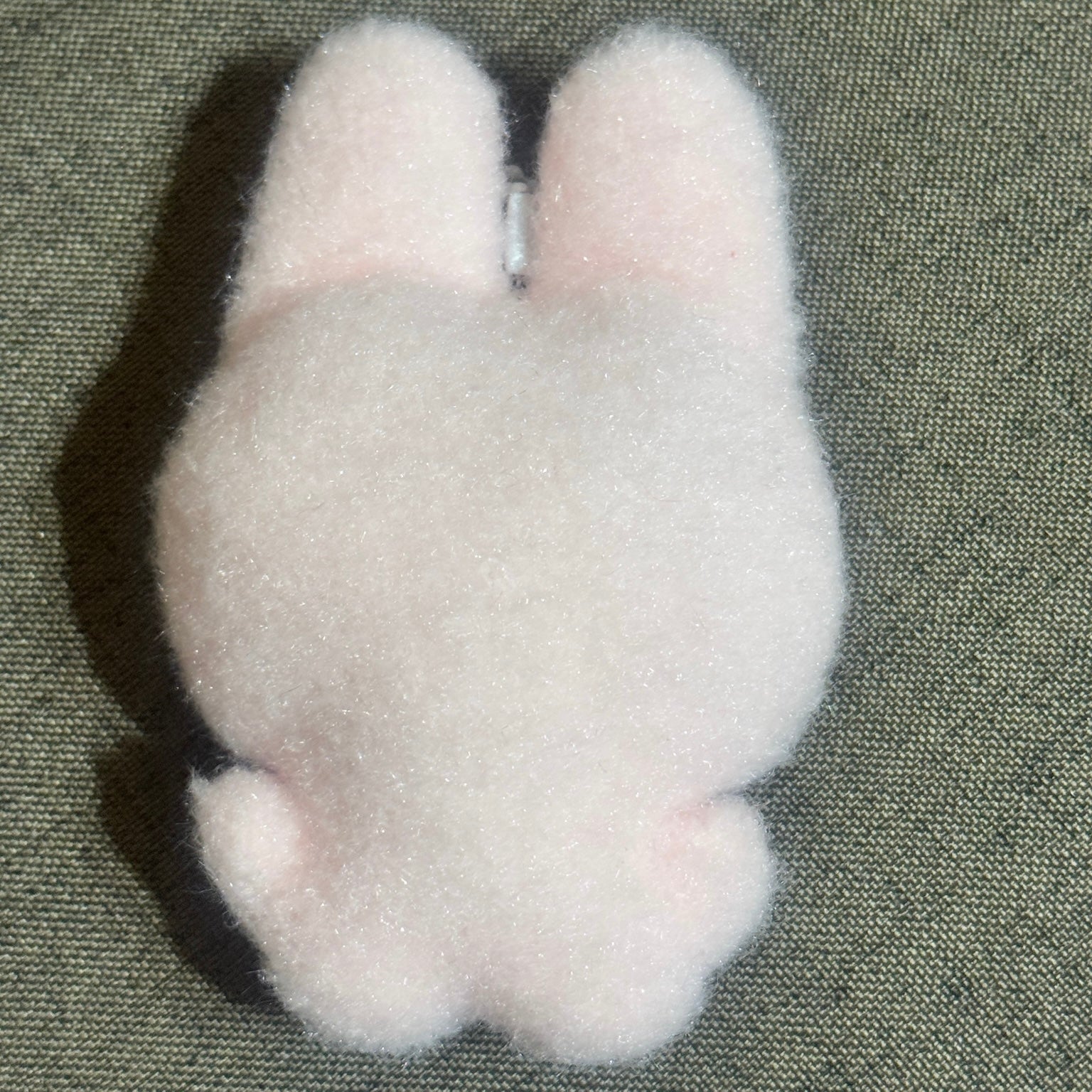 Pink Heart-Eared Bunny Keychain｜粉色爱心耳兔挂件