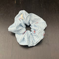 Red Bows Blue Striped Hair Tie｜红色蝴蝶结蓝色条纹发圈