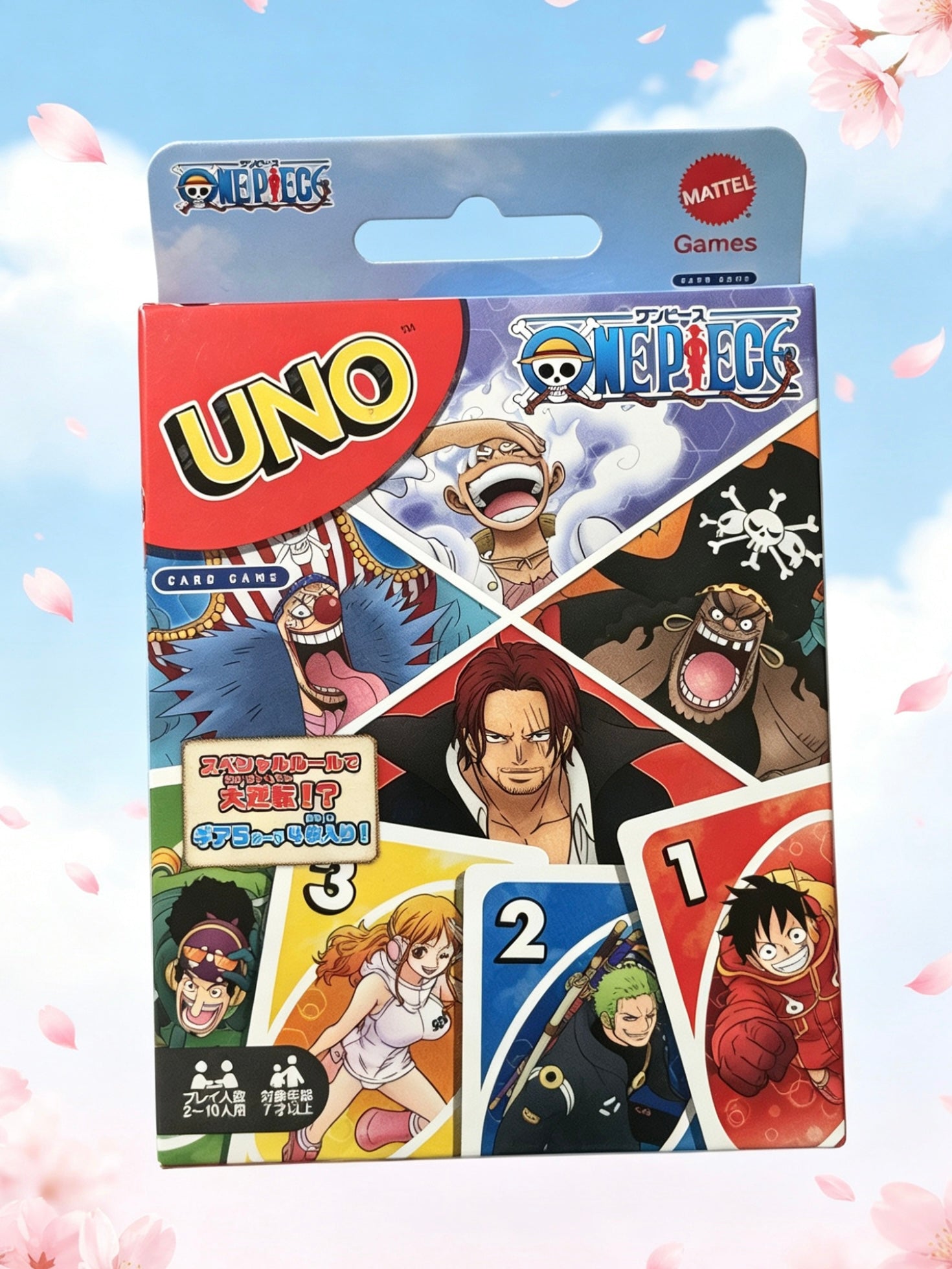 Official Japanese Release Onepiece Uno｜正版海贼王Uno卡牌游戏