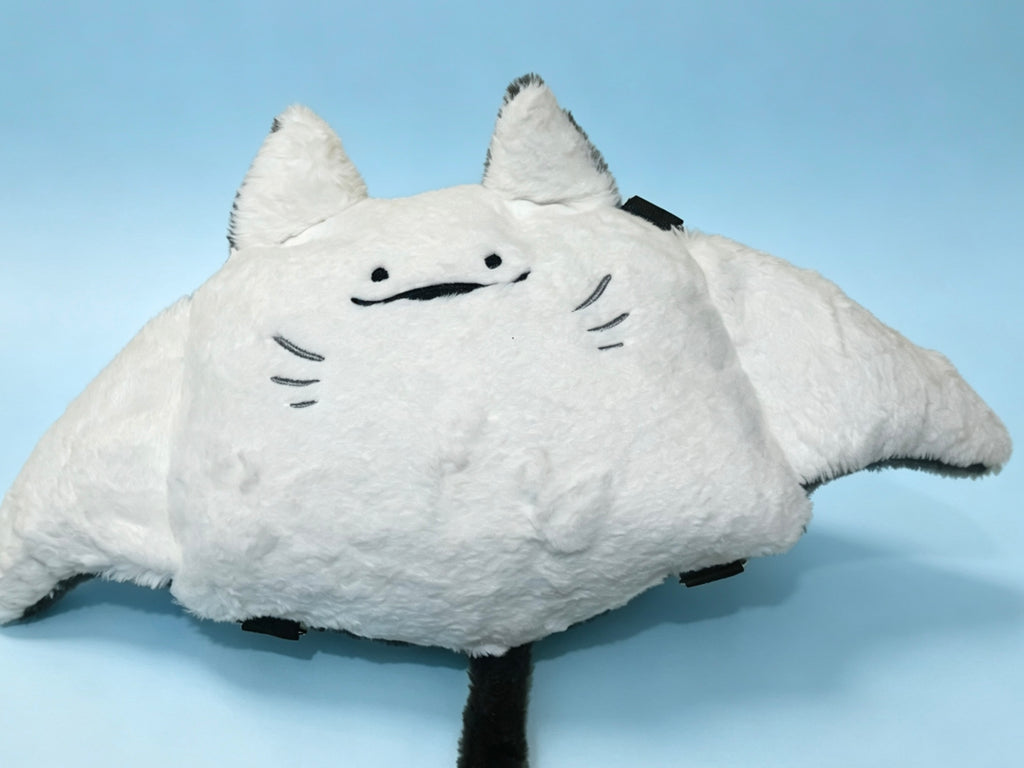 pre-order‼️Devil Fish Multi-way Wear Plush Backpack｜售罄魔鬼鱼多用毛绒包