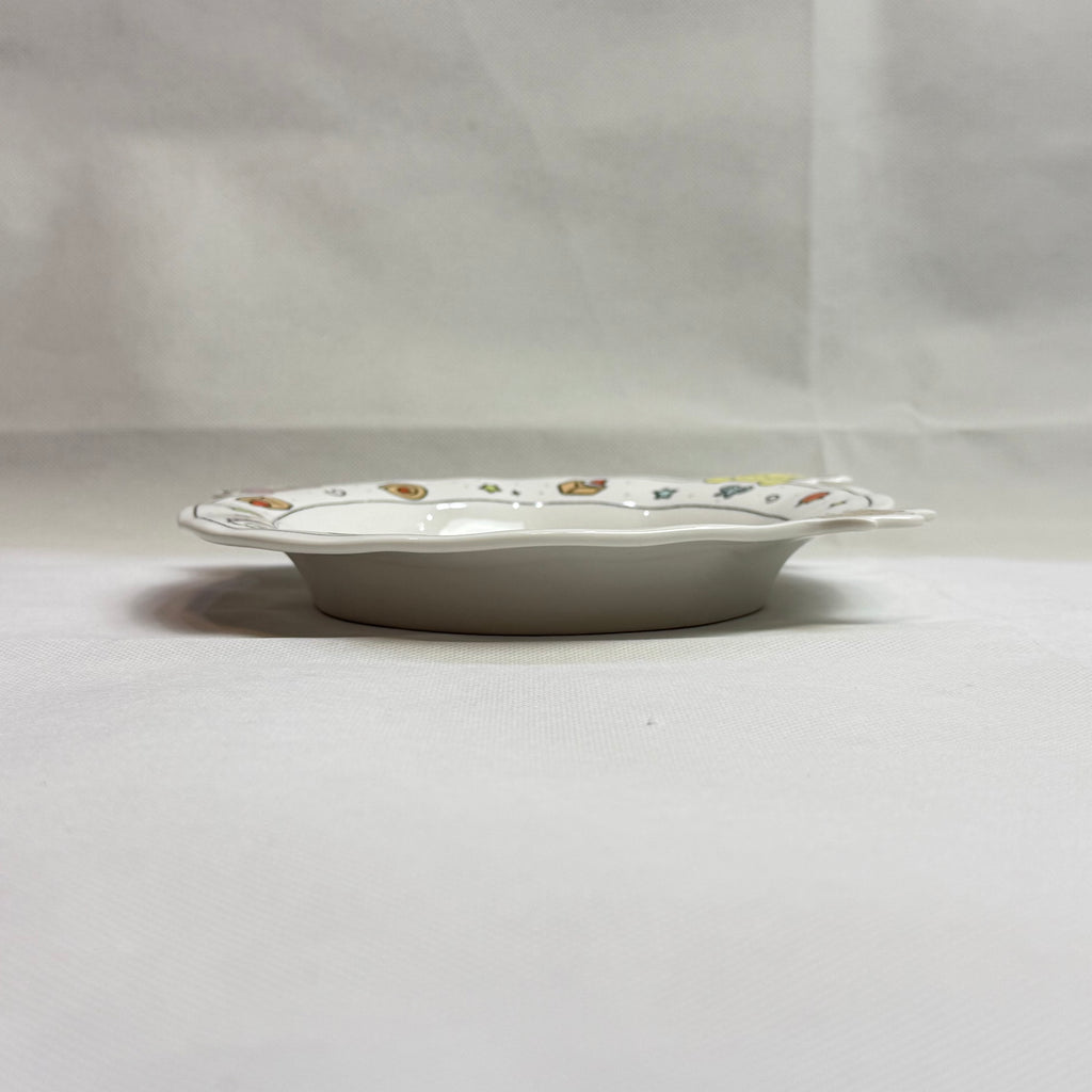 Animal Gathering Round Plate｜小动物聚大餐圆形盘子