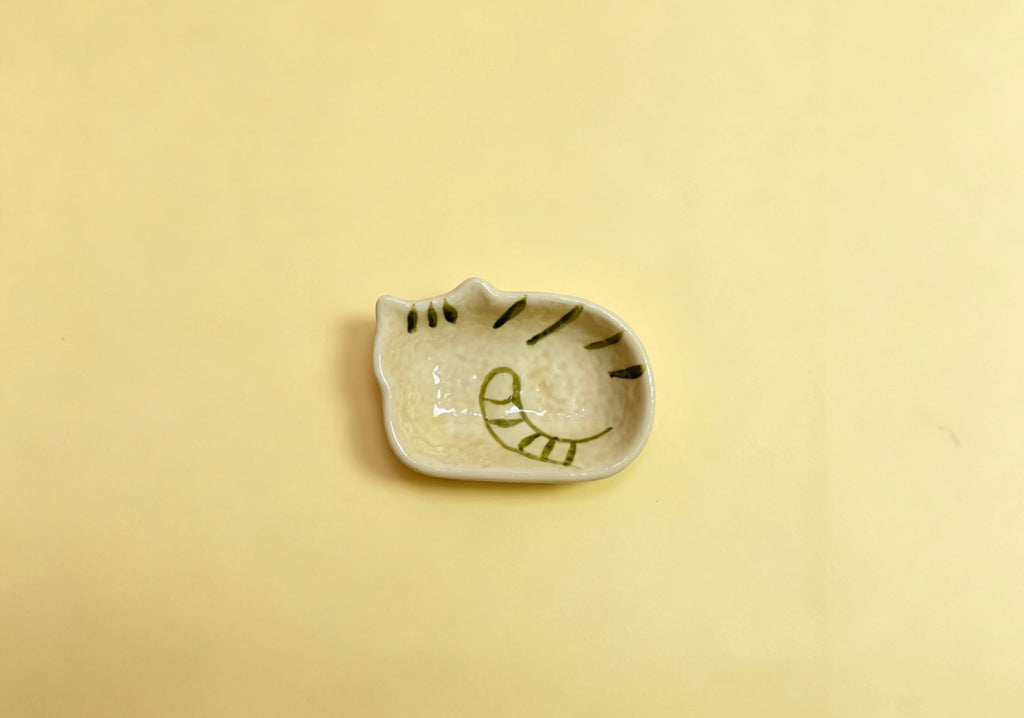 Little Green Cat Sauce Dish｜小绿猫酱料碟