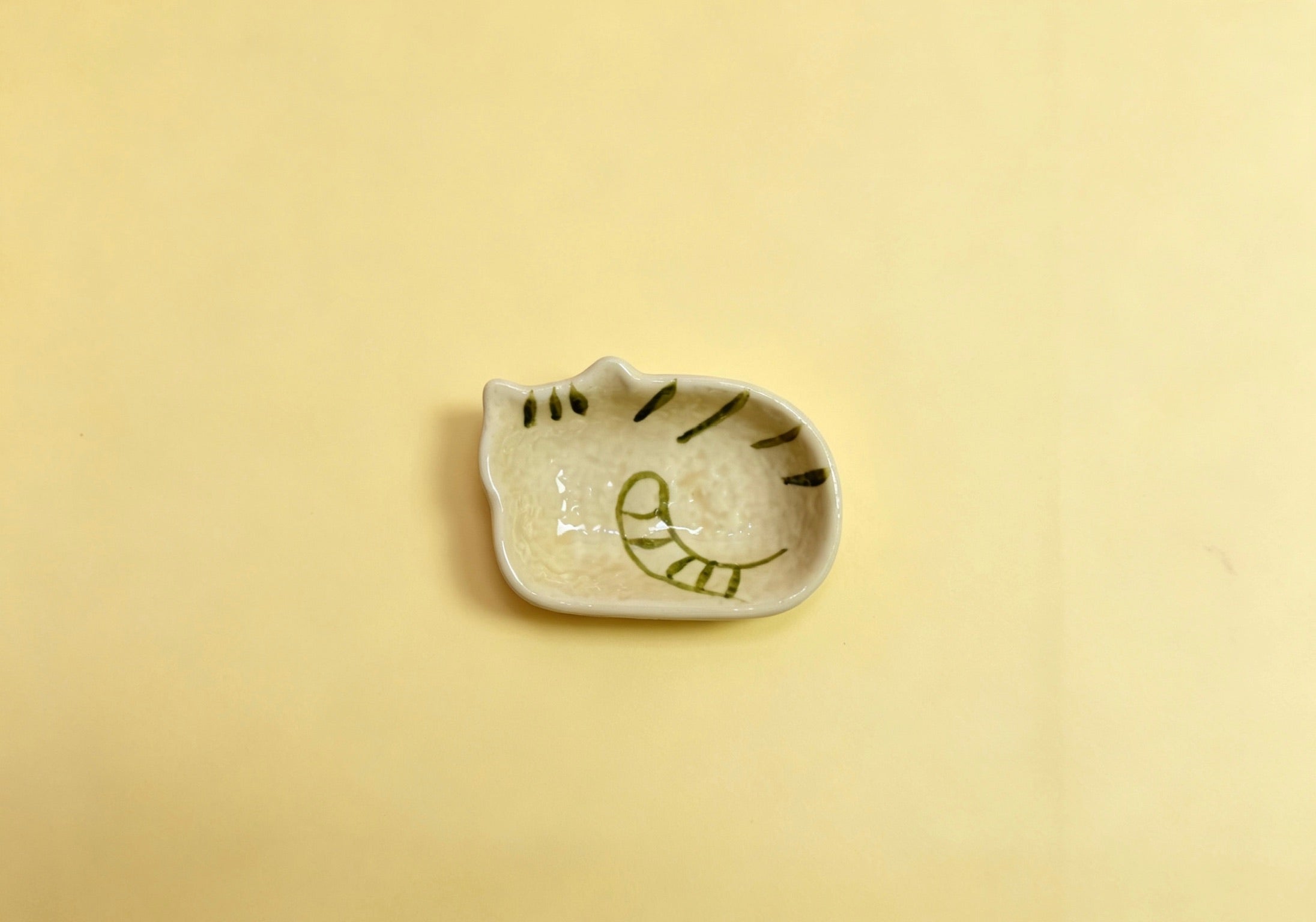 Little Green Cat Sauce Dish｜小绿猫酱料碟