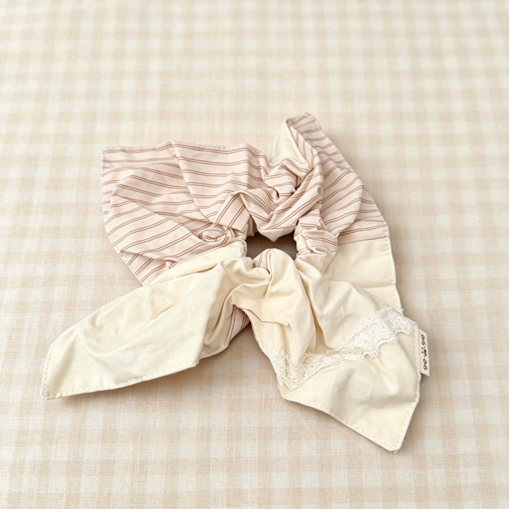 Patchwork Hair Tie｜拼接发圈