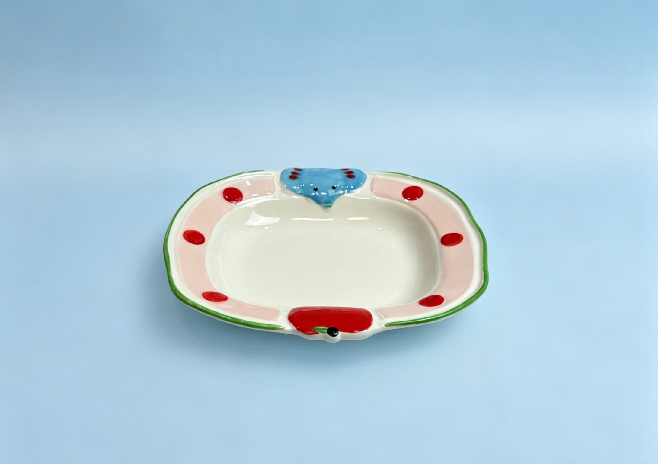 Elephant & Apple Plate｜小象和苹果碟子
