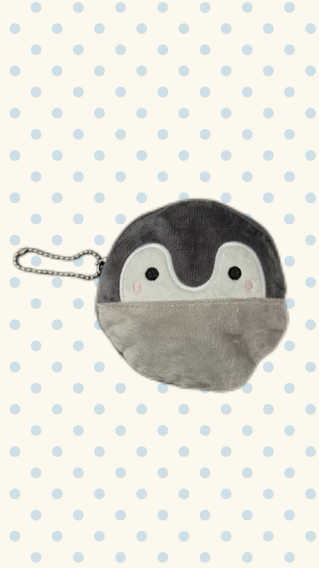 Blue Penguin Foldable Shopping Bag｜企鹅蓝色便携购物袋