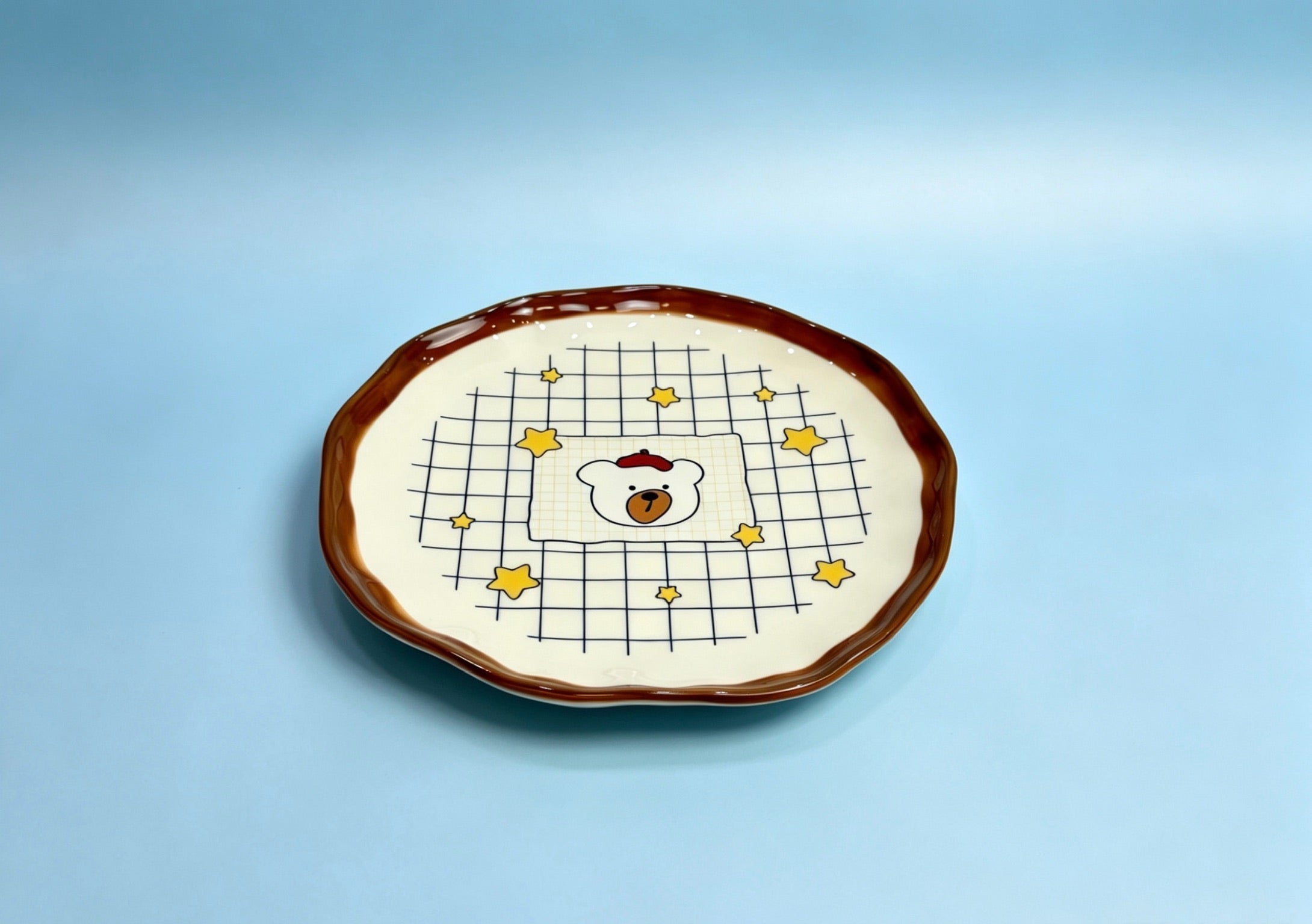 Little Star Bear Plate｜星星小熊碟子