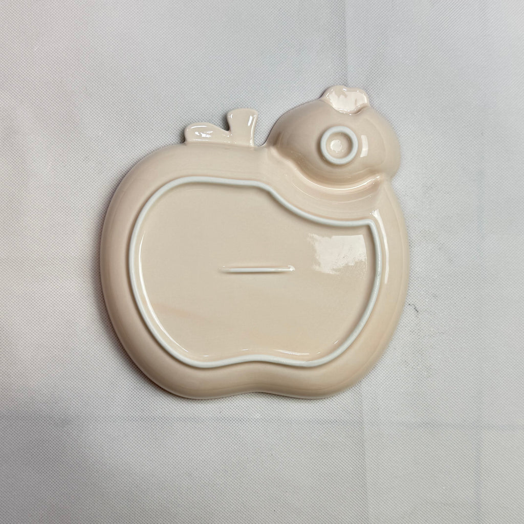 Apple & Puppy Plate｜苹果和小狗盘子