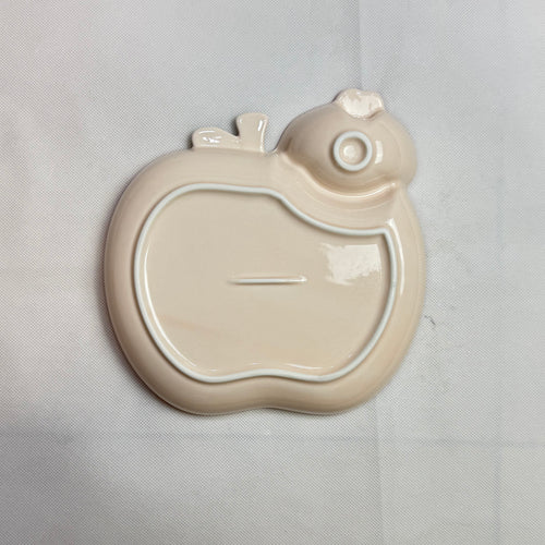 Apple & Puppy Plate｜苹果和小狗盘子