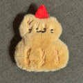 Party Hat Peanut Cat Keychain｜带派对帽的花生猫挂件