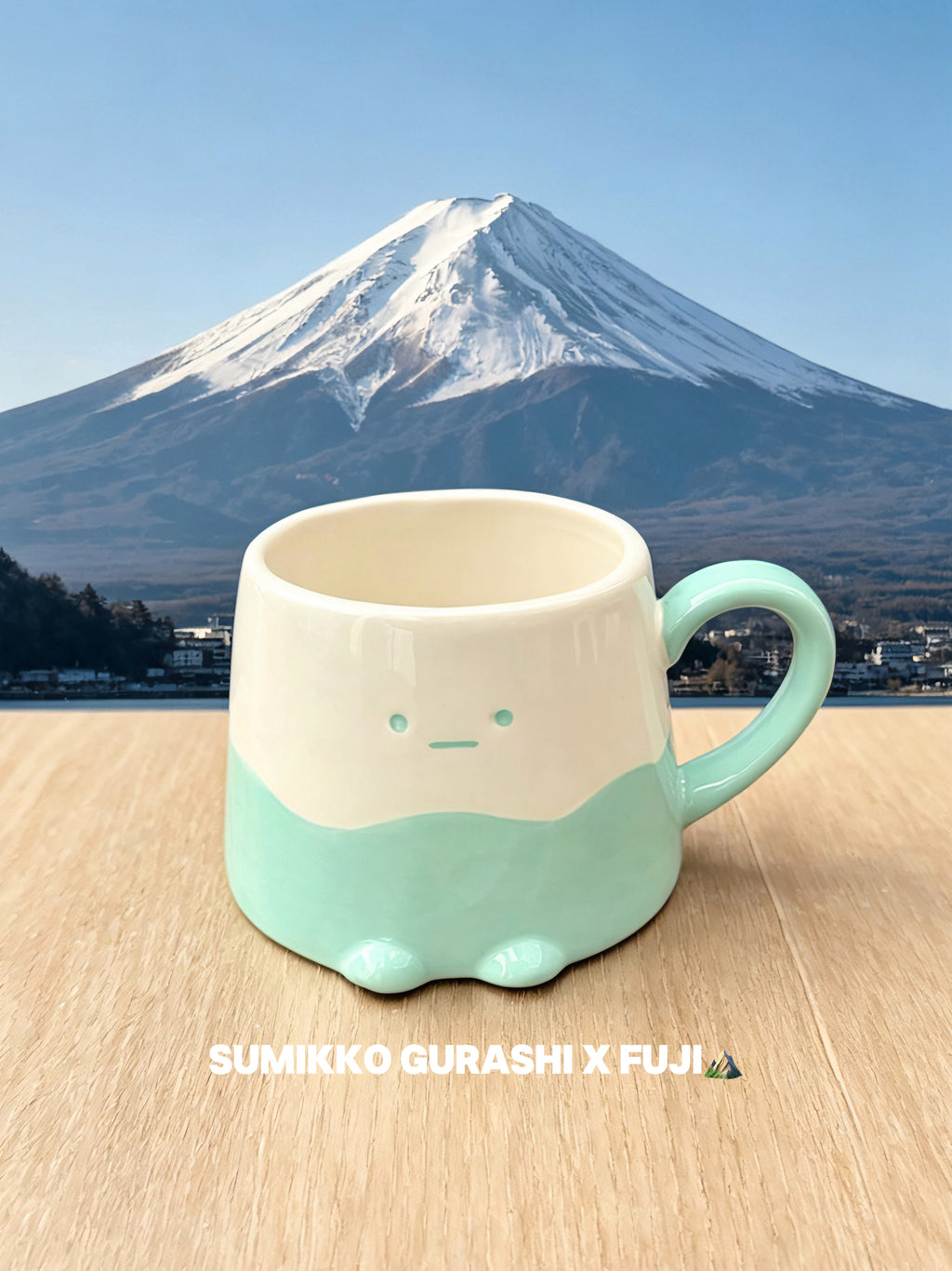 sumikko gurashi x fuji mountain mug｜角落生物x富士山马克杯