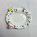Animal Gathering Oval Plate｜小动物聚大餐椭圆盘子