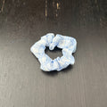 Blue and White Plaid Hair Tie｜蓝白格子发圈