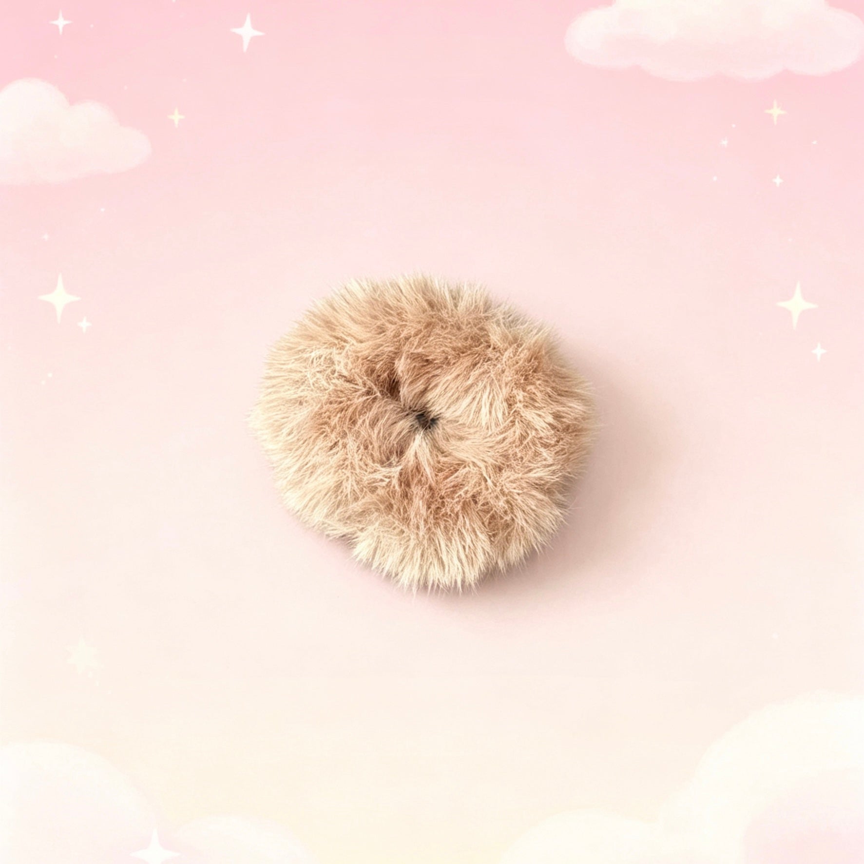 Fluffy Brown Hair Tie｜毛茸茸的棕色发圈