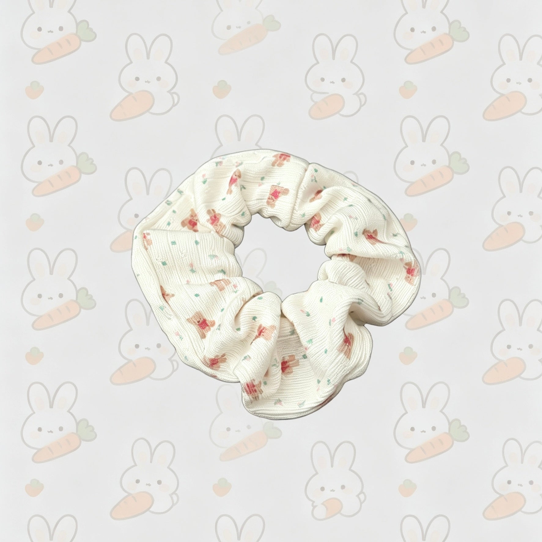 Floral Bear Hair Tie｜小熊碎花发圈
