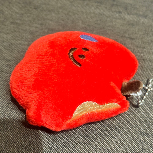 Awkward Bitten Apple Keychain｜被咬了一口的尴尬苹果挂件