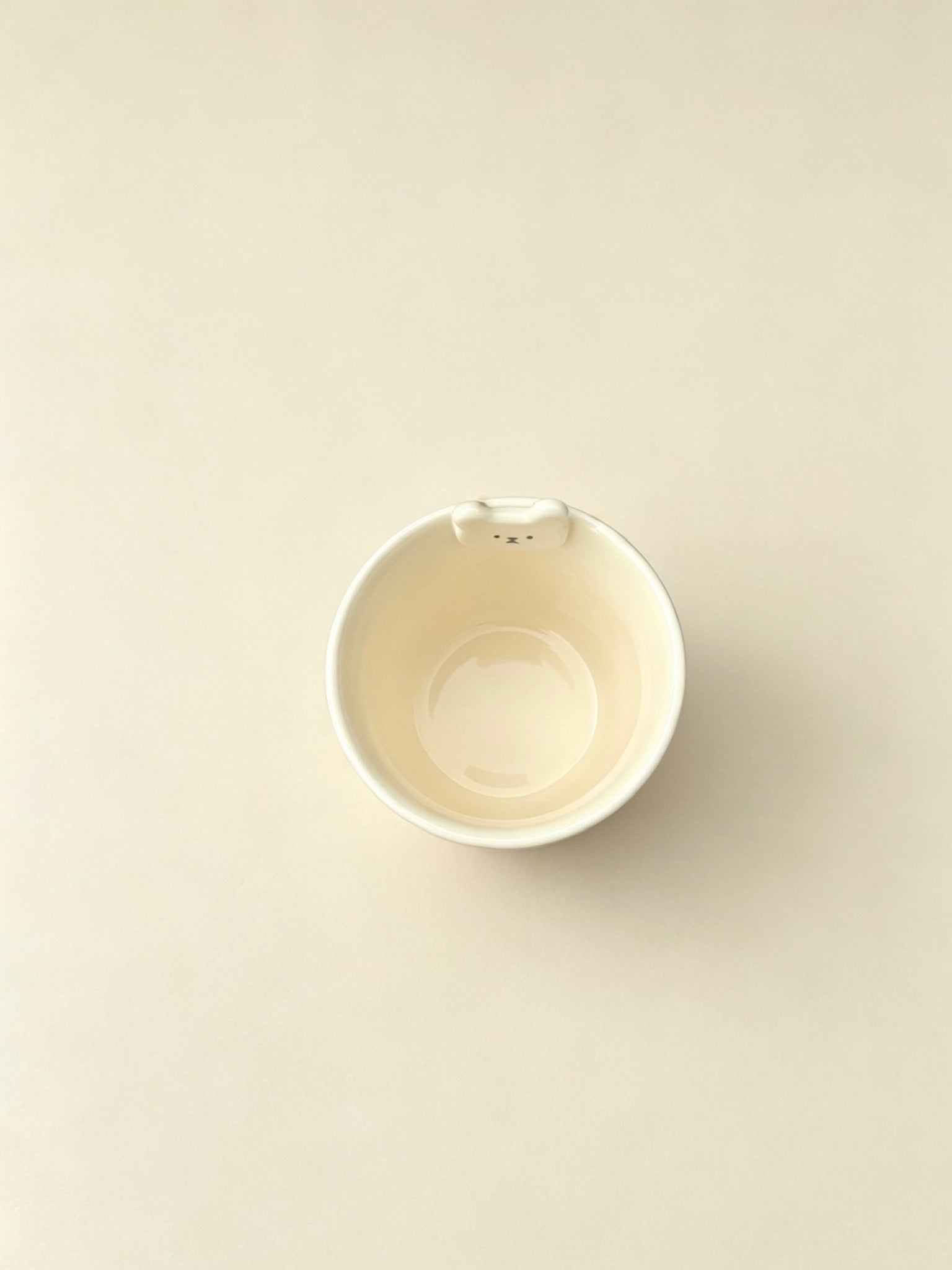White Bear & Blue Dots Tea Cup｜白色小熊马克杯