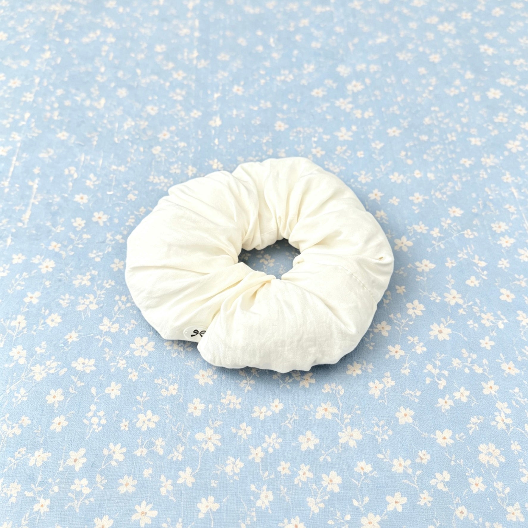 White Cloud Hair Tie｜白色云朵发圈