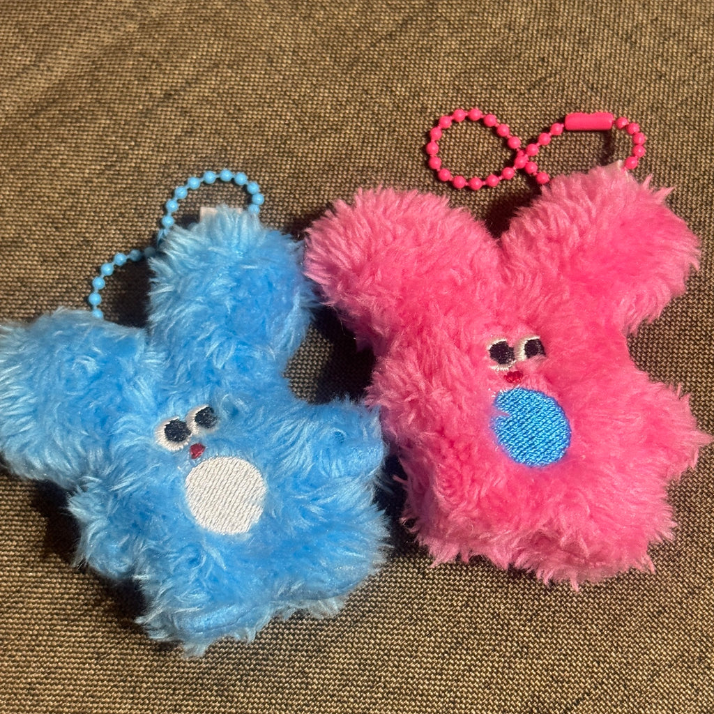 Bunny Duo Keychain｜兔子搭档挂件