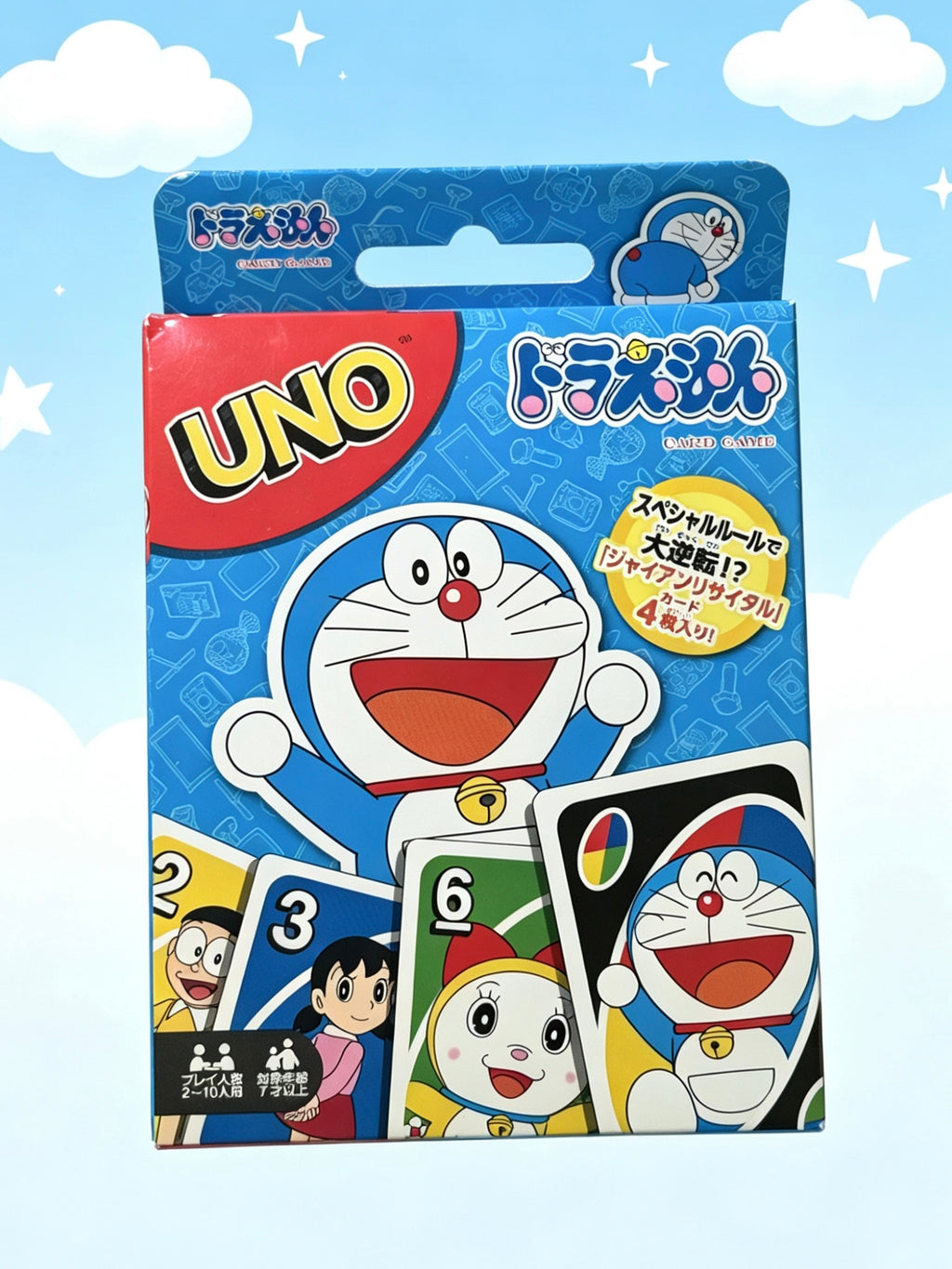 Official Japanese Release Doraemon Uno｜正版哆啦A梦Uno卡牌游戏
