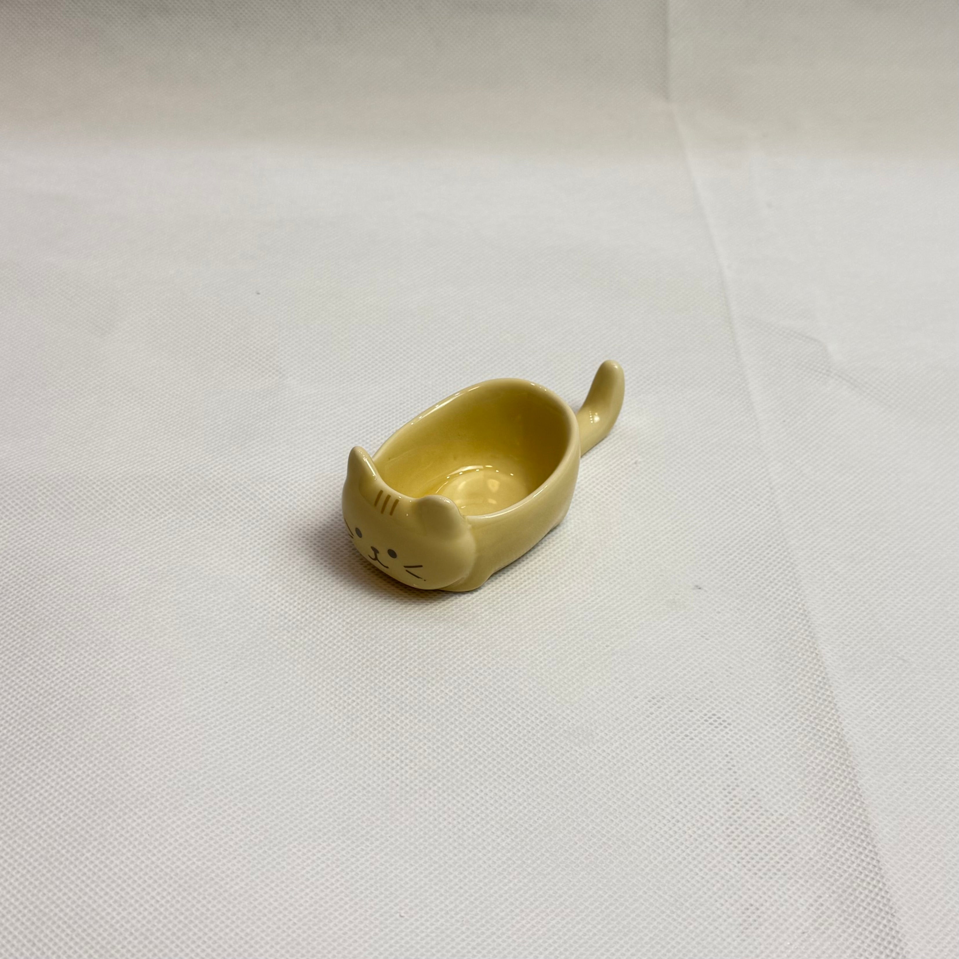 Yellow Cat Sauce Dish｜黄色小猫酱料碟