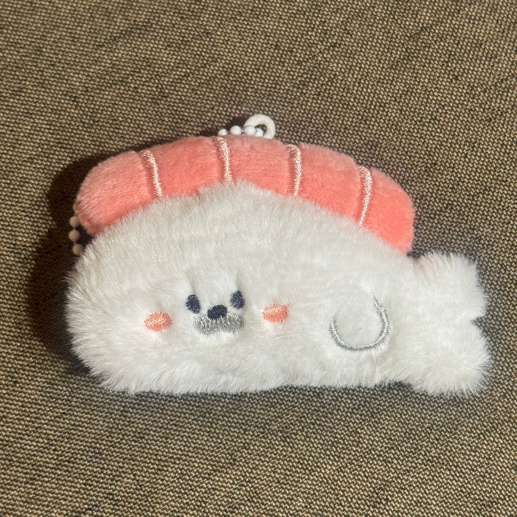 Salmon Sushi Seal Keychain｜三文鱼寿司海豹挂件