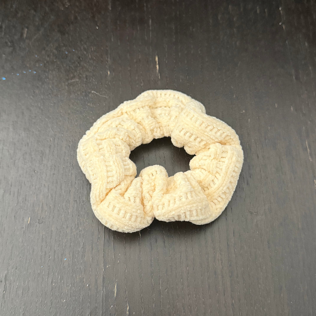 Cloud Cotton Yellow Hair Tie｜柔软的黄色发圈