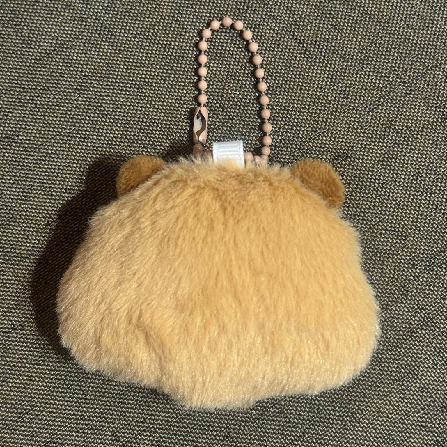 Sleeping Sloth Capybara Keychain｜睡着的卡皮巴拉挂件