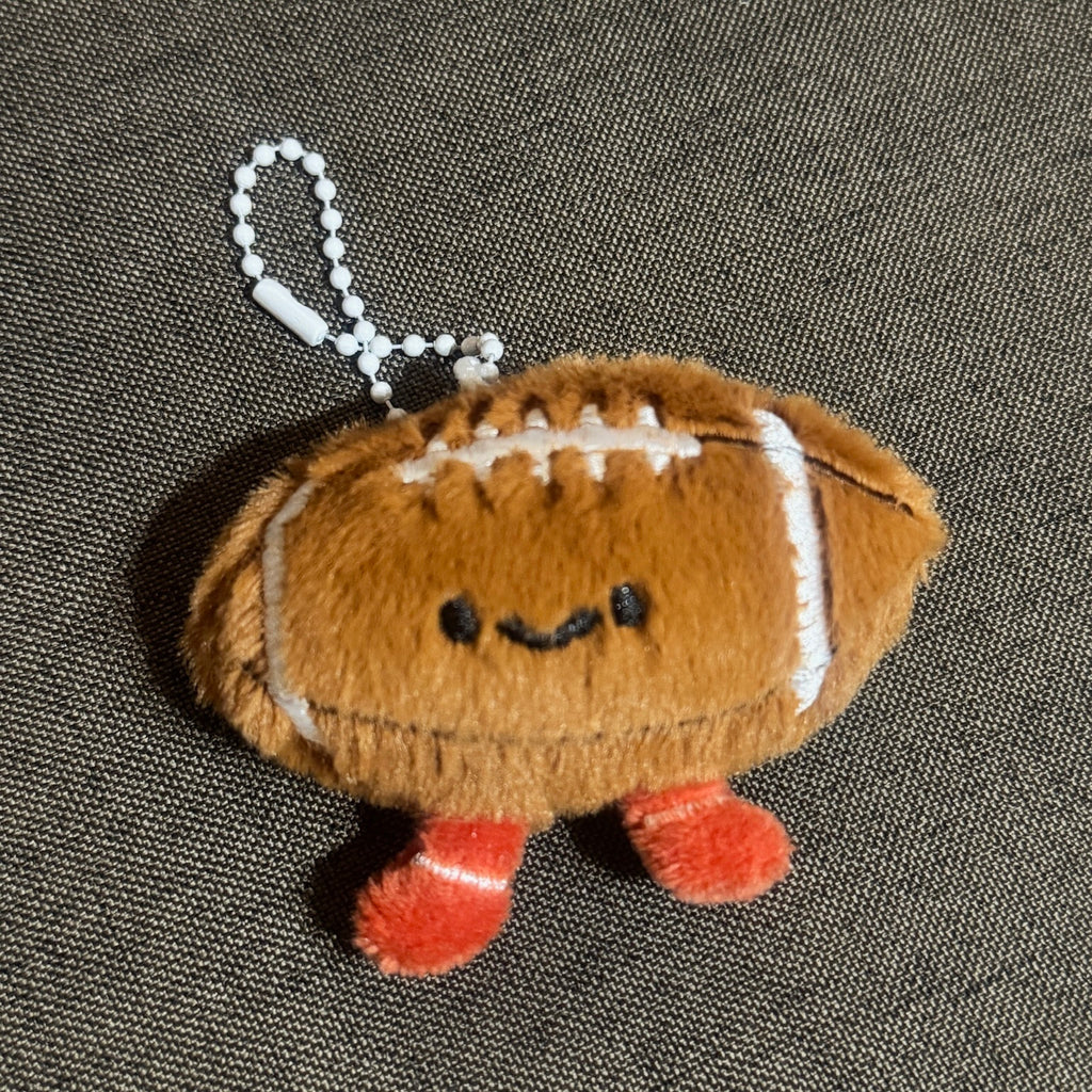 Cute Rugby Ball Keychain｜可爱的橄榄球挂件