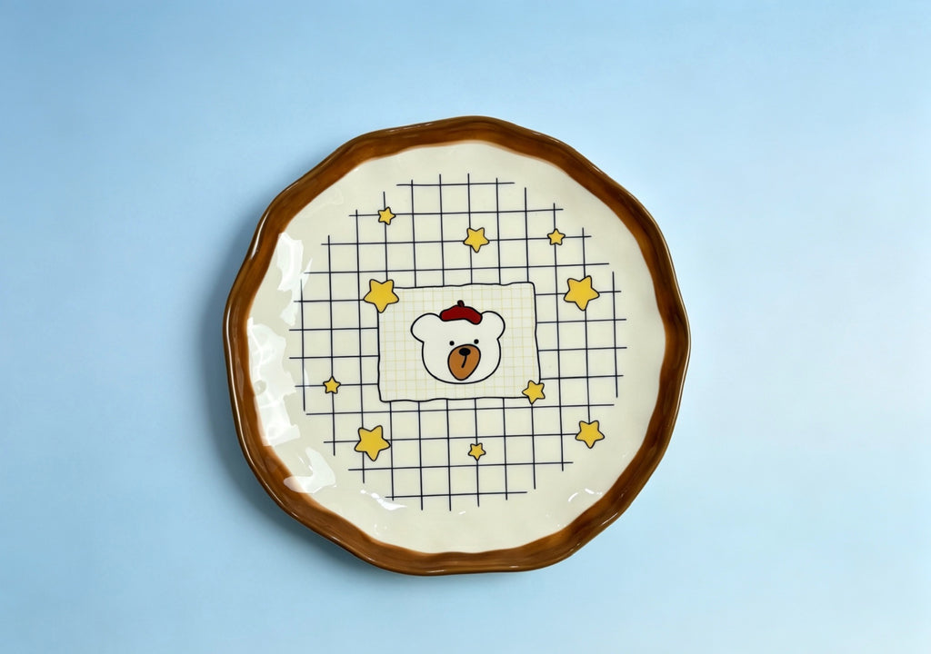 Little Star Bear Plate｜星星小熊碟子