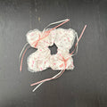 Swan Rose Bow White Hair Tie｜天鹅玫瑰蝴蝶结白色发圈