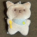 Siamese Cat with Blue Napkin Keychain｜带蓝色领巾的暹罗小猫挂件