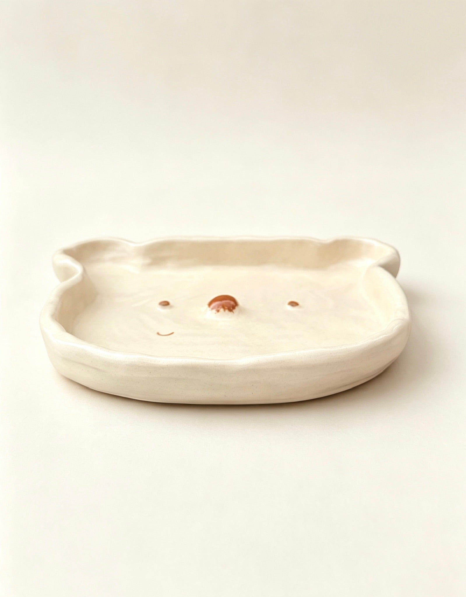 Smiling Bear Plate｜微笑小熊碟子
