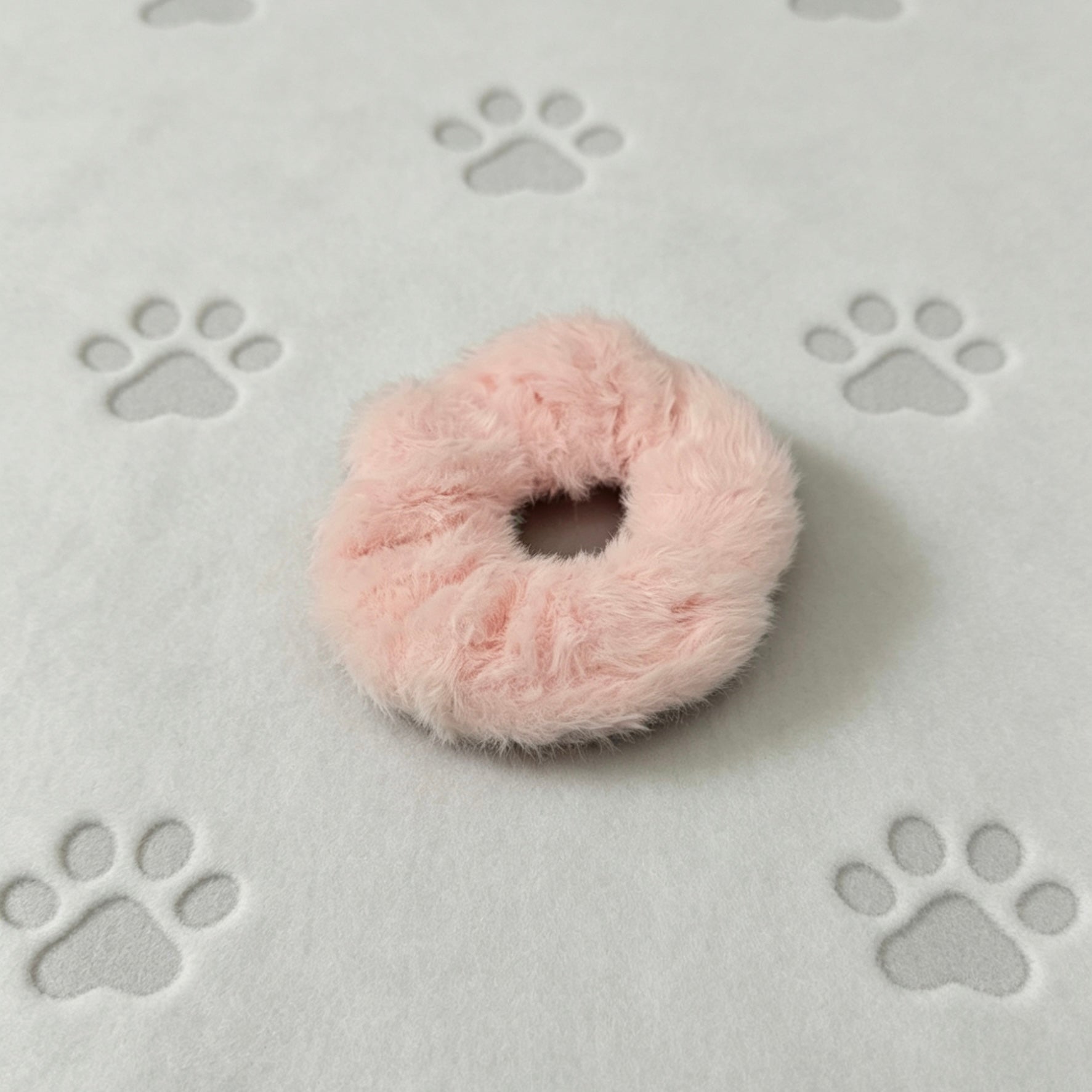 Fluffy Pink Hair Tie｜毛茸茸粉色发圈