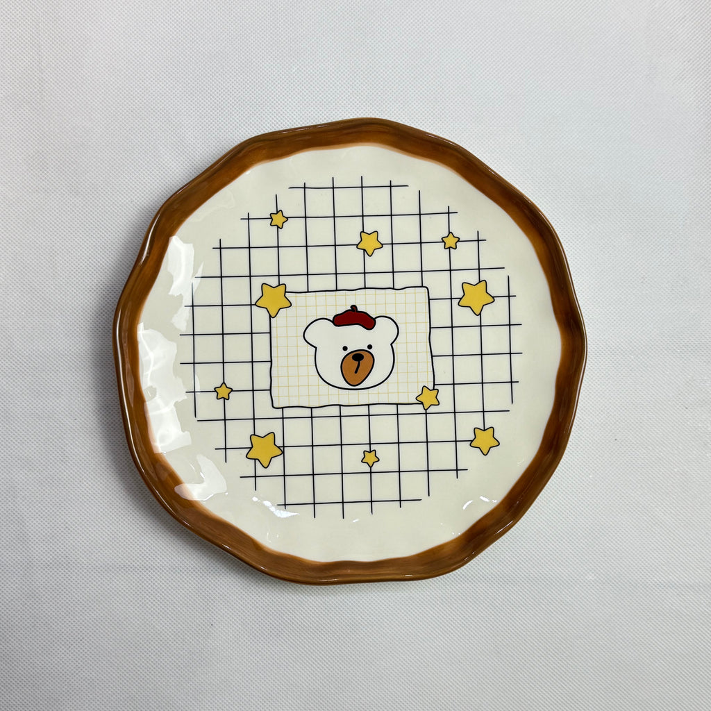 Little Star Bear Plate｜星星小熊碟子