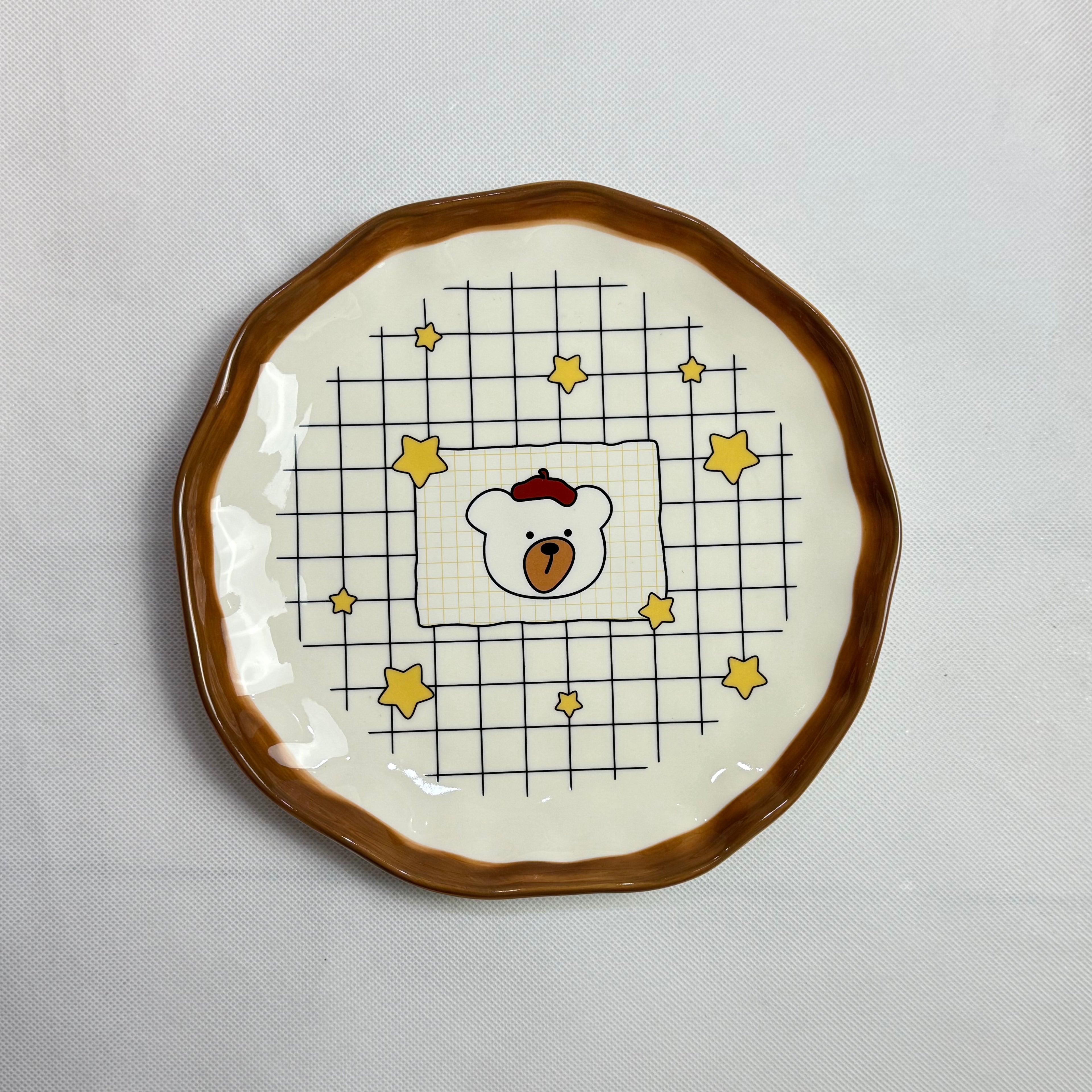 Little Star Bear Plate｜星星小熊碟子