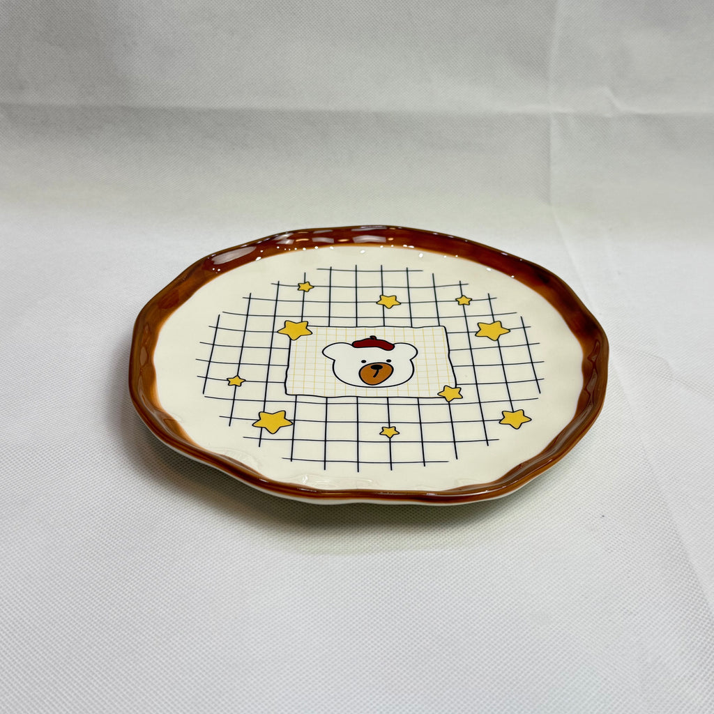 Little Star Bear Plate｜星星小熊碟子